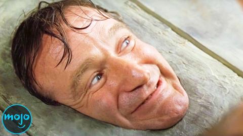 Top 10 Times Robin Williams BROKE the Rest of the Cast 
