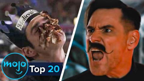 Top 10 Improvised JIM CARREY Scenes