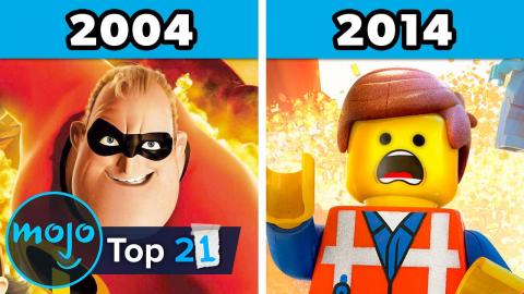 Top 21 Best Animated Movies of Each Year (2000-2020)