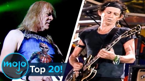 Top Ten Rock Stars Featured in Guitar Hero and Rock Band Games