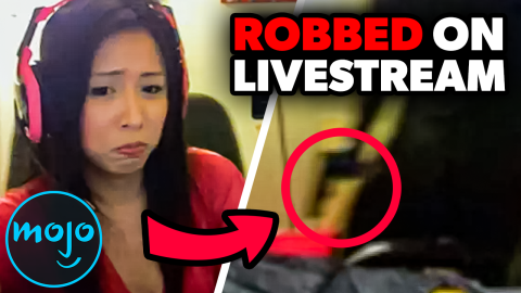 IRL Twitch streamer shocked as high-speed car crash happens right