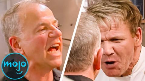 Top 10 Times Gordon Ramsay Almost FOUGHT a Contestant