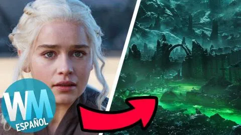 Top 10 Lugares de JUEGO DE TRONOS que JAMÁS HAS VISTO