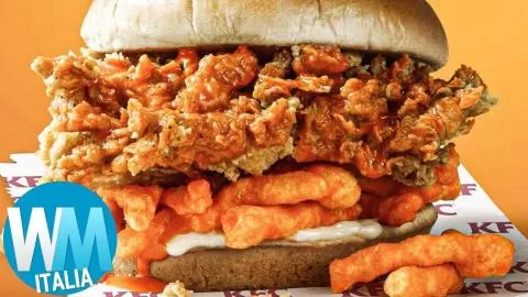 Top 10 CIBI di FAST FOOD più VERGOGNOSAMENTE SCHIFOSI di sempre!