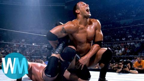 TOP 10 des MEILLEURS COMBATS de THE ROCK !