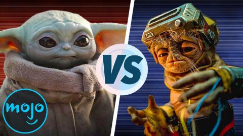 Baby Yoda vs Babu Frik