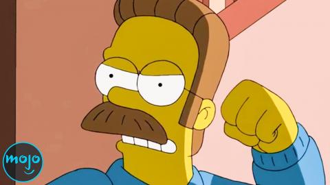 Top 10 Terrible Things that Happened to Ned Flanders on The Simpsons
