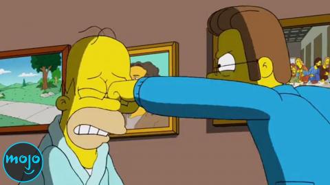 Top 10 Sacrifices Homer Took (The Simpsons)