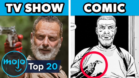 Top 20 Differences Between The Walking Dead Comic and TV Show