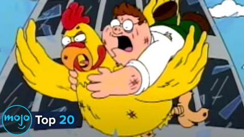Top 20 Hilarious Peter Griffin Moments on Family Guy 