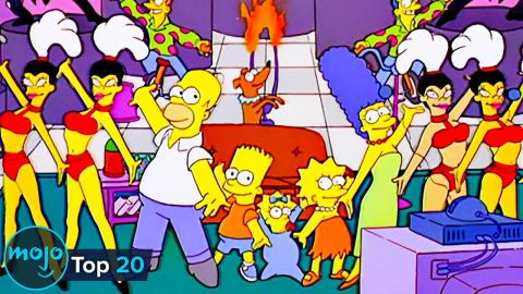 Top 10 couch gags from the Simpsons 