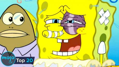 Top 10 Embarrassing Moments that happened from Spongebob Squarepants