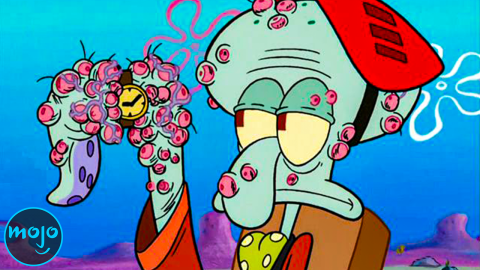 Top 10 Best Squidward Tentacles Moments On Spongebob Squarepants