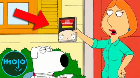 TOP 10 faszinierende Kleinigkeiten in FAMILY GUY