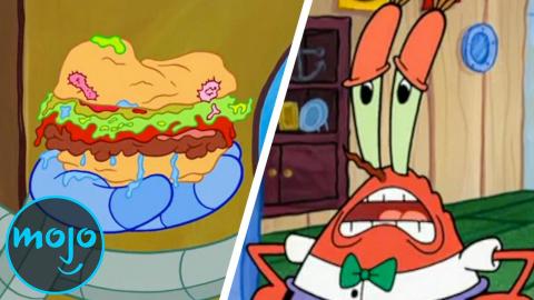 Top 10 Times the Krusty Krab has got destroyed