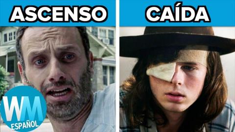 ¡Top 10 ASCENSOS y CAIDAS de The Walking Dead!