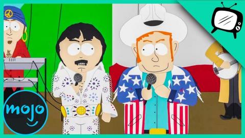 ¡Top 10 Veces que South Park SE BURLÓ de Estados Unidos!