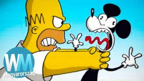 Top 10 alkalom, amikor a Simpson család viccet csinált a Disney-ből