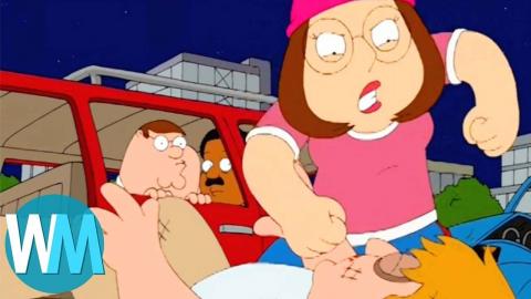 Top 10 des PIRES CHOSES qu'a fait MEG des Griffin