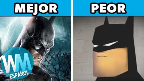 Top 10 Mejores y Peores Juegos de Batman