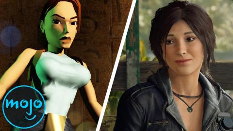 Top 10 most changed characters in video games (appearances)