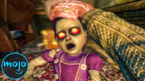 Scary video game discount with little girl