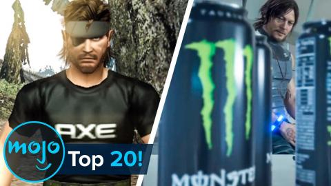 Top 20 Video Games with Shameless Product Placement