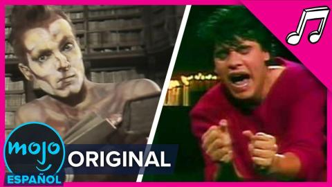 ¡Top 10 Videos Musicales EN ESPAÑOL más POPULARES de los 80!