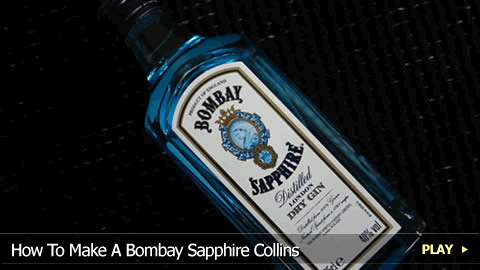 How To Make A Bombay Sapphire Collins Cocktail