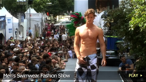 Men's Swimwear Fashion Show