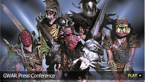 GWAR Press Conference