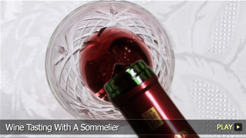 Wine Tasting With A Sommelier