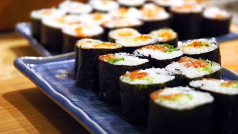 Learn how to make Blue Roll Sushi