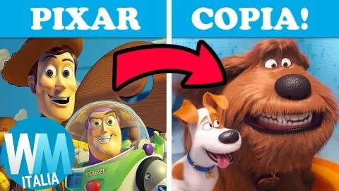 Top 10 FILM COPIATI tra DREAMWORKS e PIXAR!