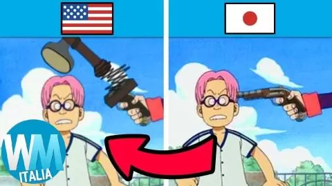 Top 10 CENSURE più ASSURDE in ONE PIECE!