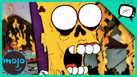 ¡Top 10 Momentos más ESCALOFRIANTES de Los SIMPSON!