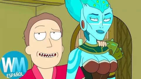 ¡Top 10 Veces que JERRY fue RUDO en RICK y MORTY!