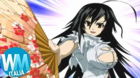 Top 10 RAGAZZE più ESAGERATAMENTE FORTI negli ANIME!