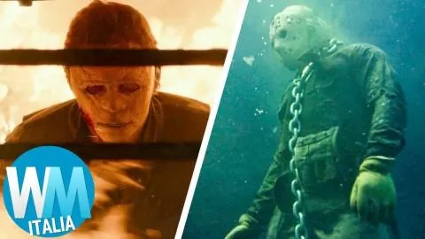 Top 10 COSE più ASSURDE a cui i CATTIVI dei FILM HORROR sono SOPRAVVISSUTI!