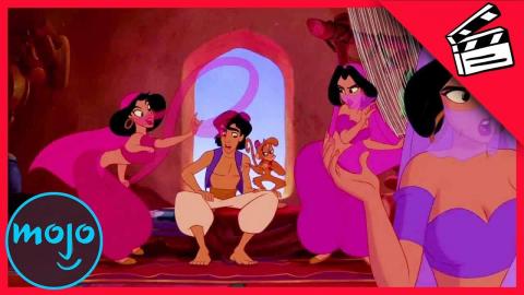 ¡Top 10 Chistes que sólo los ADULTOS notaron en Aladdin!