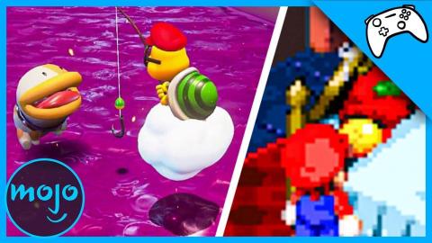 ¡Top 10 Mejore secretos OCULTOS en los juegos de SUPER MARIO!