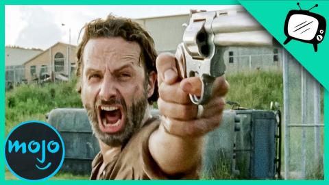 ¡Top 10 GIROS en The Walking Dead !