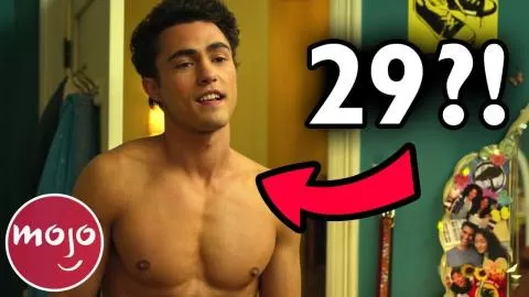 ¡TOP 10 ADULTOS QUE INTERPRETARON ADOLESCENTES EN DRAMAS JUVENILES!