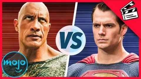 ¡Black Adam VS Superman!