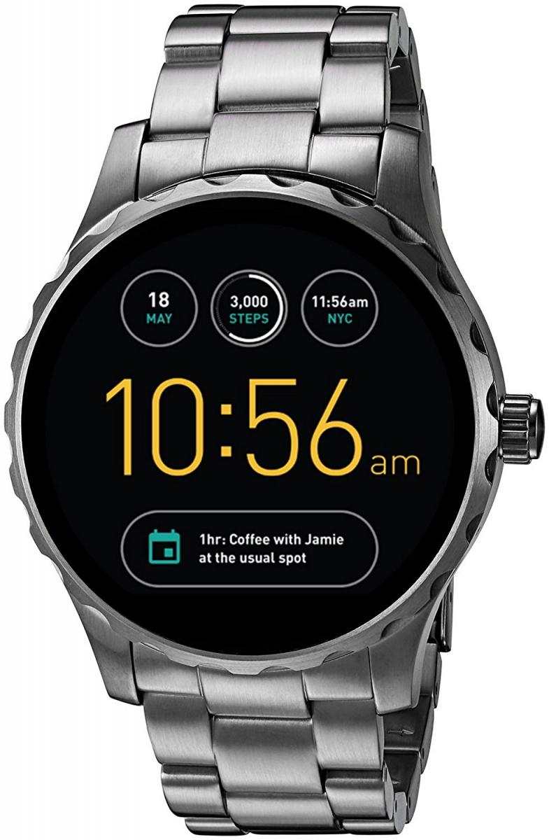 Marshal Gen 2 Touchscreen Gunmetal Stainless Steel Smartwatch