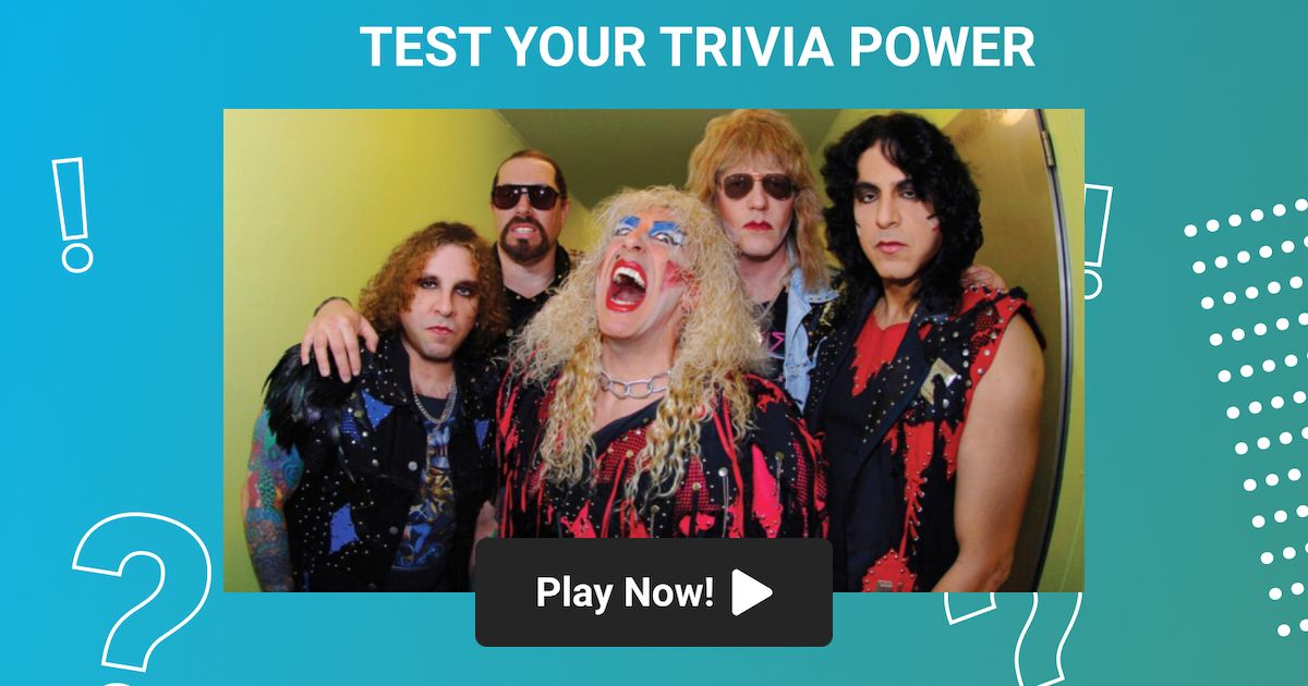 Top 10 80s Hair Bands Trivia on