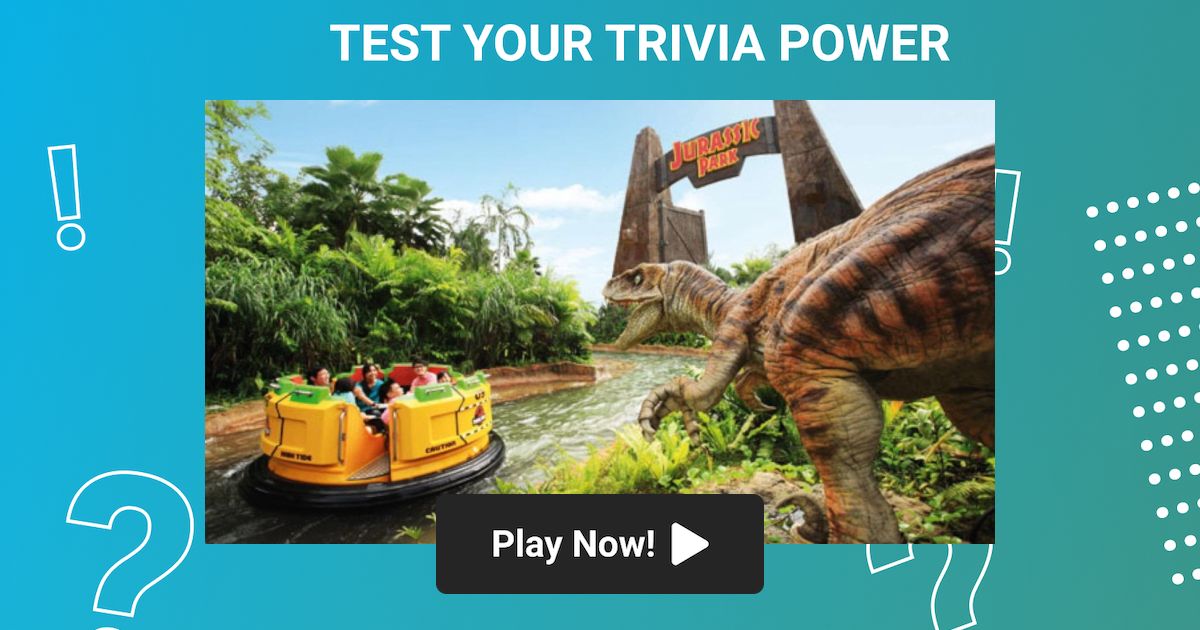 Top 10 Theme Park Attractions Trivia on