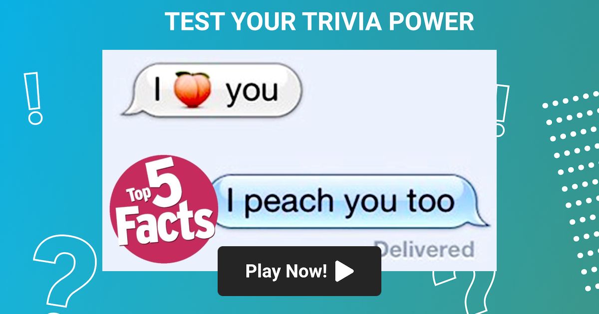 Top 5 Most Interesting Facts about Emojis Trivia on