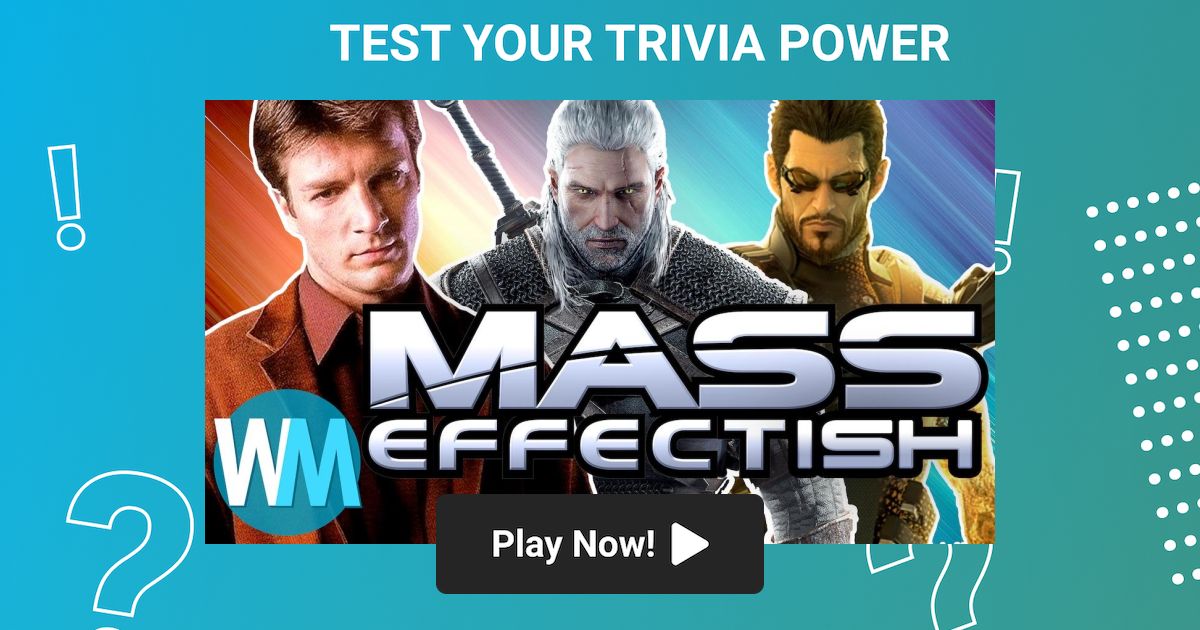 WatchMojo Trivia Top 10 Things You ll Like If You Enjoy Mass Effect