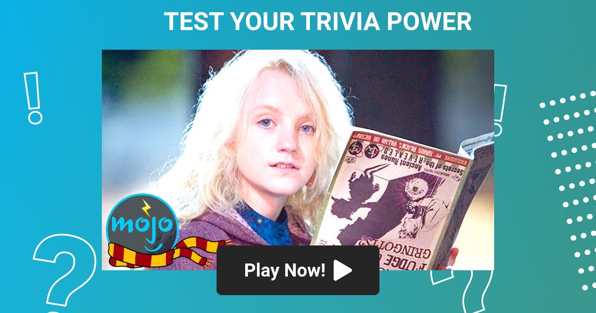 Top 10 Weirdest Harry Potter Characters Trivia on